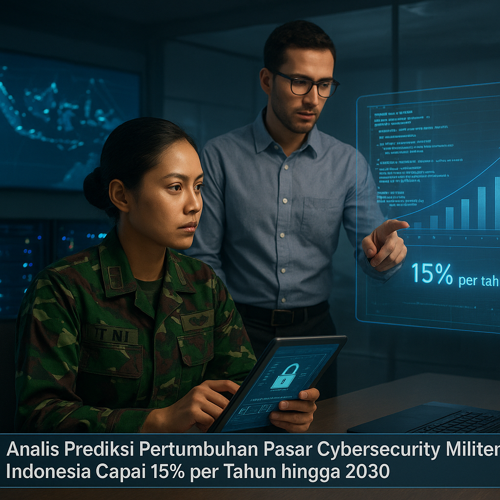 Analis Prediksi Pertumbuhan Pasar Cybersecurity Militer Indonesia Capai 15% per Tahun hingga 2030