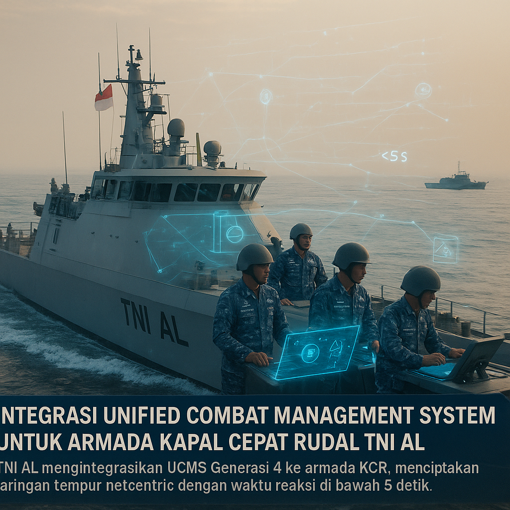 Integrasi Unified Combat Management System untuk Armada Kapal Cepat Rudal TNI AL