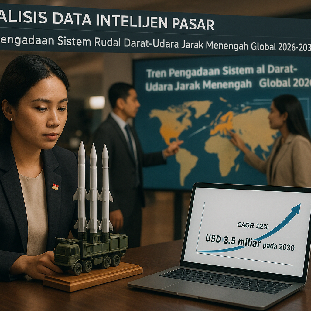 Analisis Data Intelijen Pasar: Tren Pengadaan Sistem Rudal Darat-Udara Jarak Menengah Global 2026-2030
