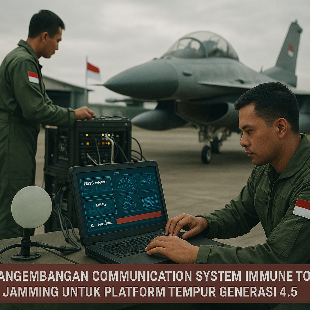 Pengembangan Communication System Immune to Jamming untuk Platform Tempur Generasi 4.5