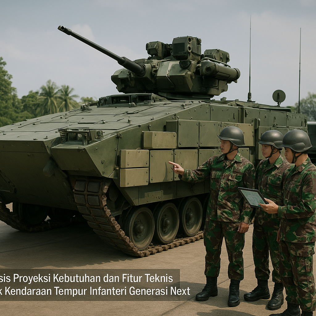 Analisis Proyeksi Kebutuhan dan Fitur Teknis untuk Kendaraan Tempur Infanteri Generasi Next