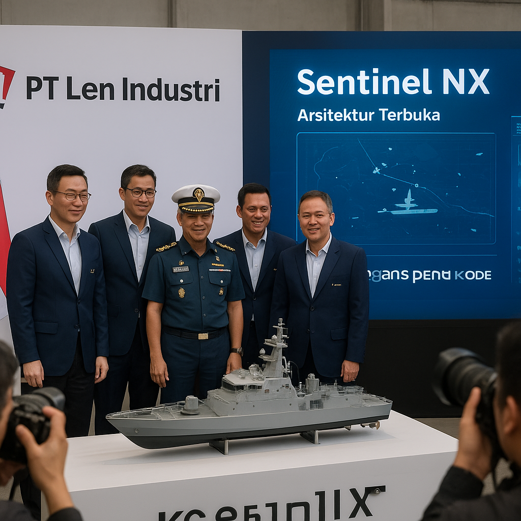 PT Len Industri Garap Next-Generation Combat Management System untuk KCR 60 Meter