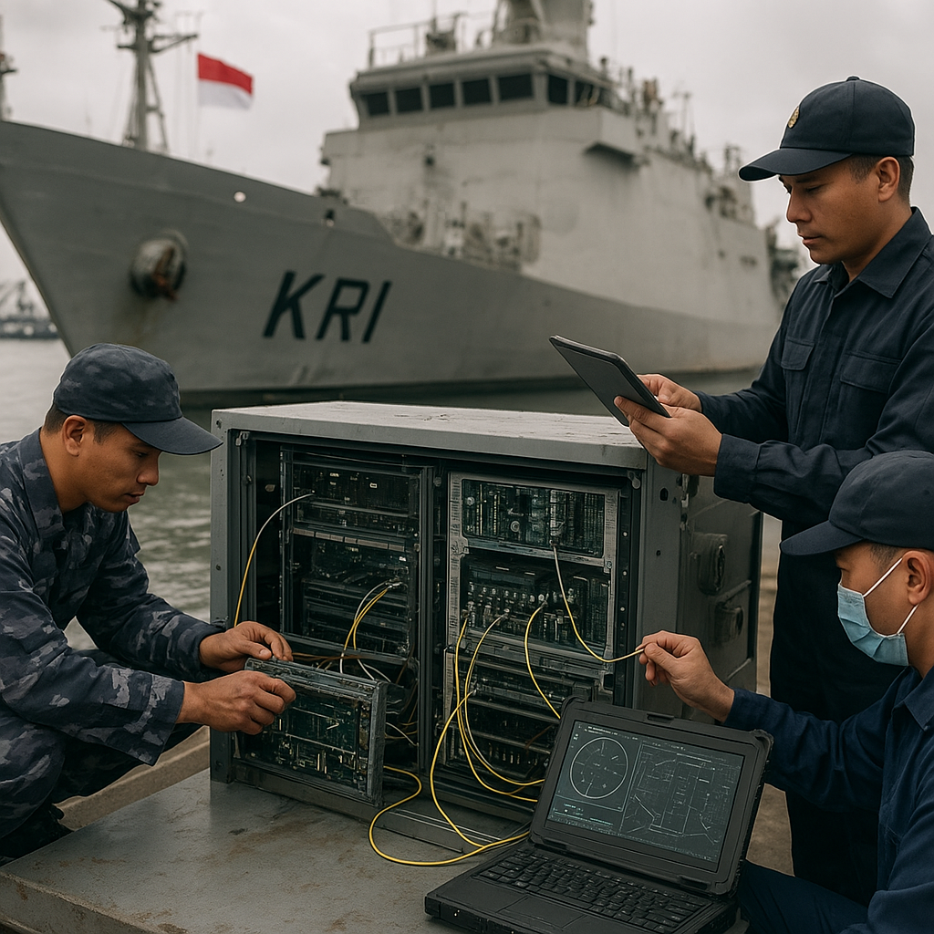 Optimalisasi Armada: TNI AL Integrasikan Sistem CMS pada KRI Lama, Tingkatkan Umur Pakai 15 Tahun
