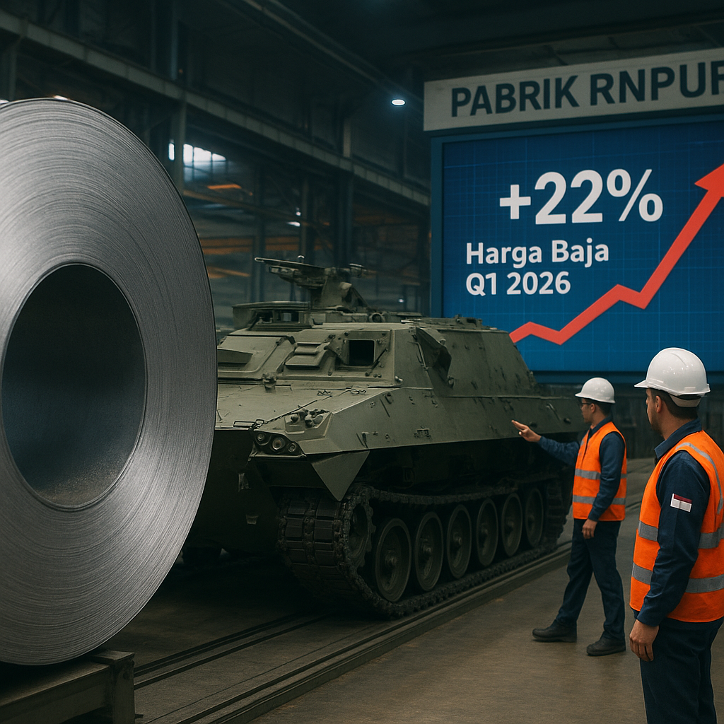 Market Brief: Kenaikan Haja Baja Global Pengaruhi Biaya Produksi Ranpur, Strategi Hedging Diperlukan