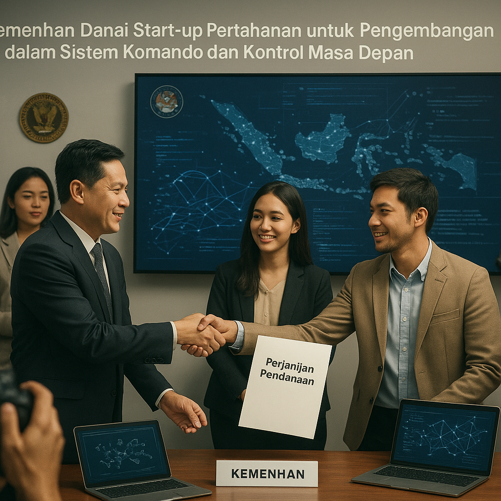 Kemenhan Danai Start-up Pertahanan untuk Pengembangan AI dalam Sistem Komando dan Kontrol Masa Depan