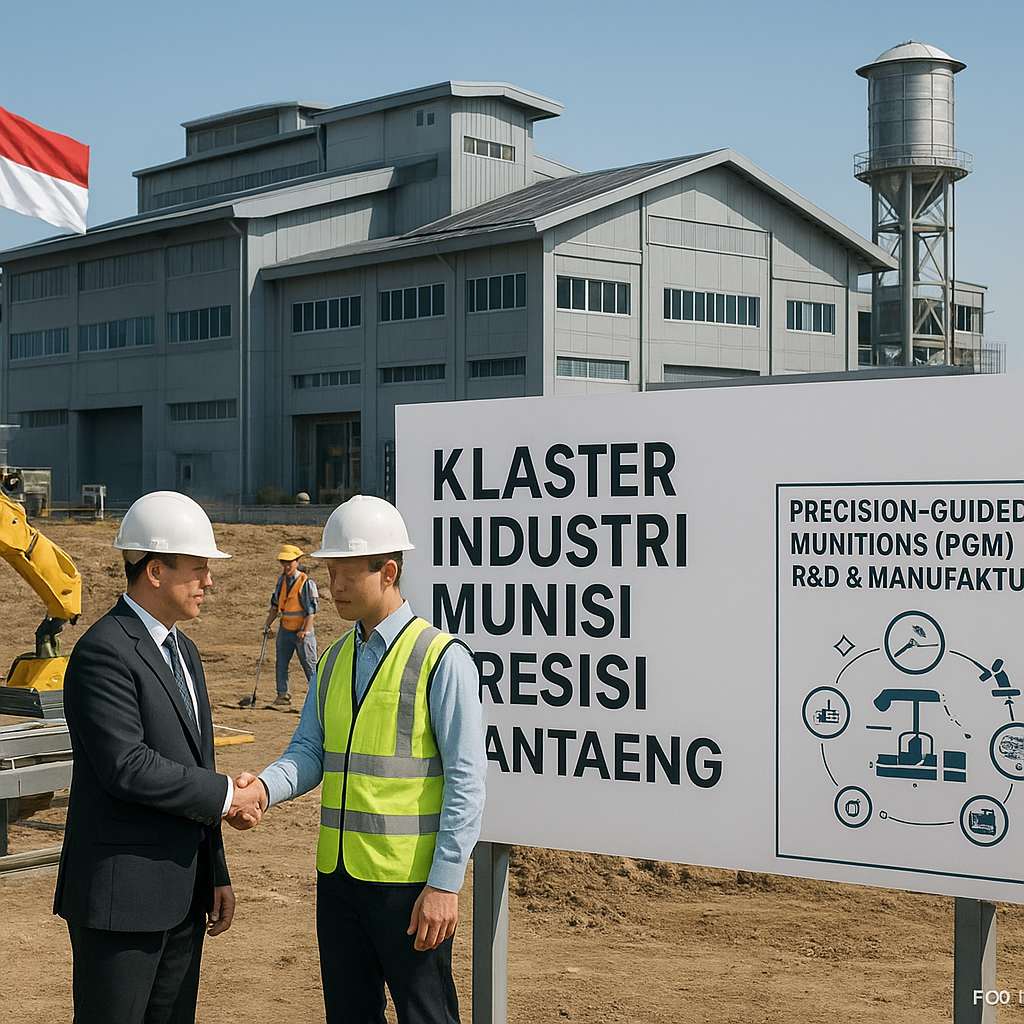 Strategi Kemandirian: Klaster Industri Munisi Presisi Dibangun di Bantaeng, Sulawesi Selatan