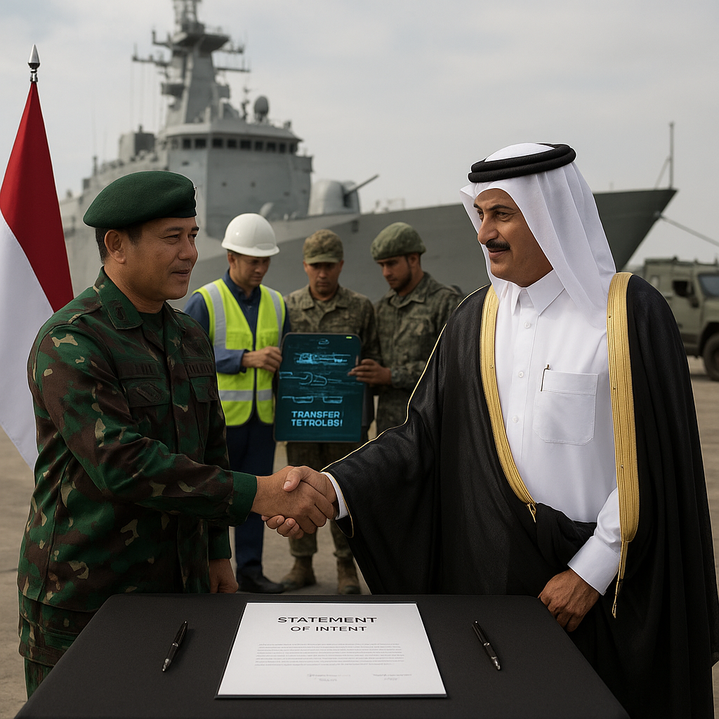 Kemitraan Strategis Pertahanan Indonesia-Qatar Fokus pada Pengembangan Matra Darat dan Laut