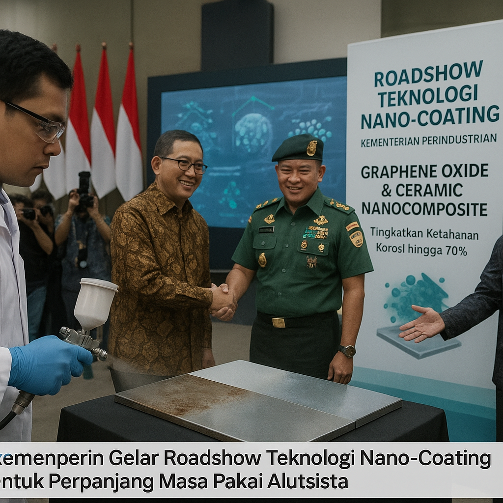 Kemenperin Gelar Roadshow Teknologi Nano-Coating untuk Perpanjang Masa Pakai Alutsista