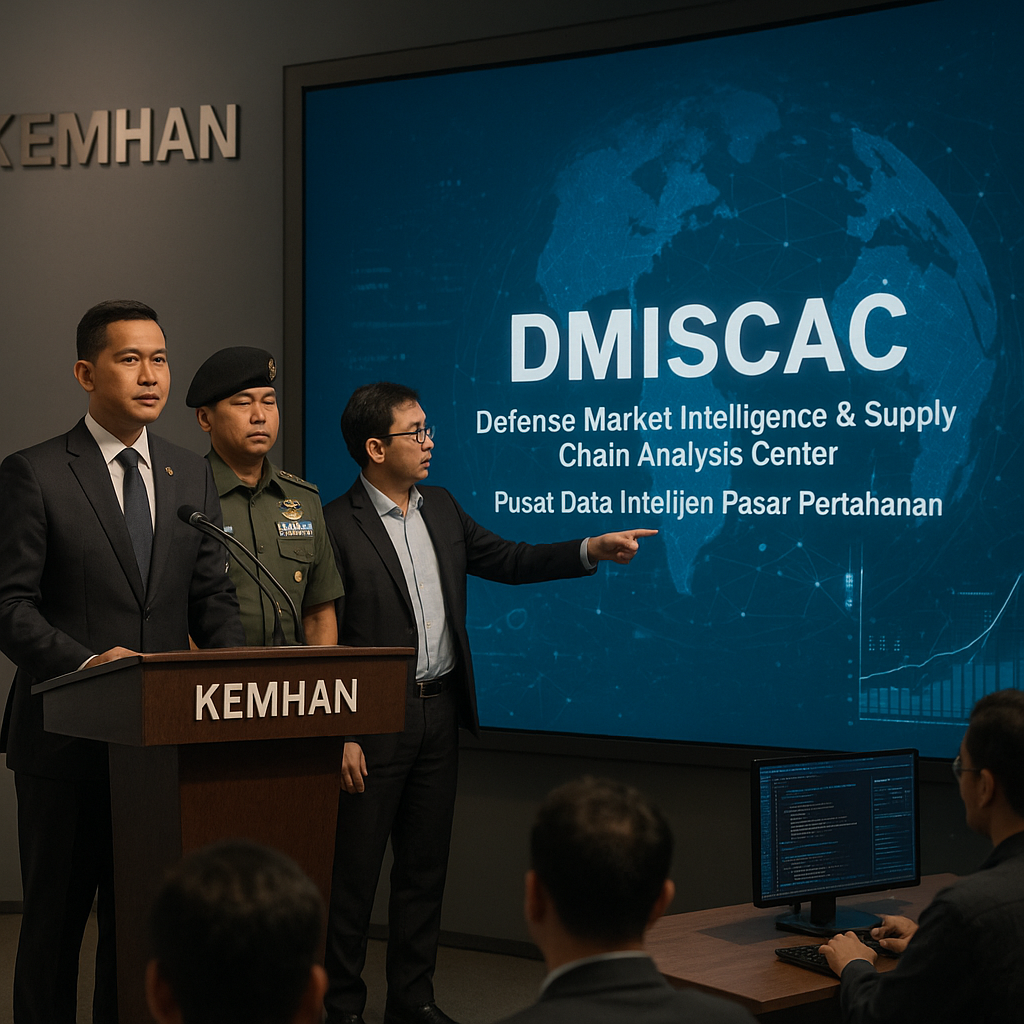 Kemhan Luncurkan Pusat Data Intelijen Pasar Pertahanan untuk Analisis Supply Chain Global