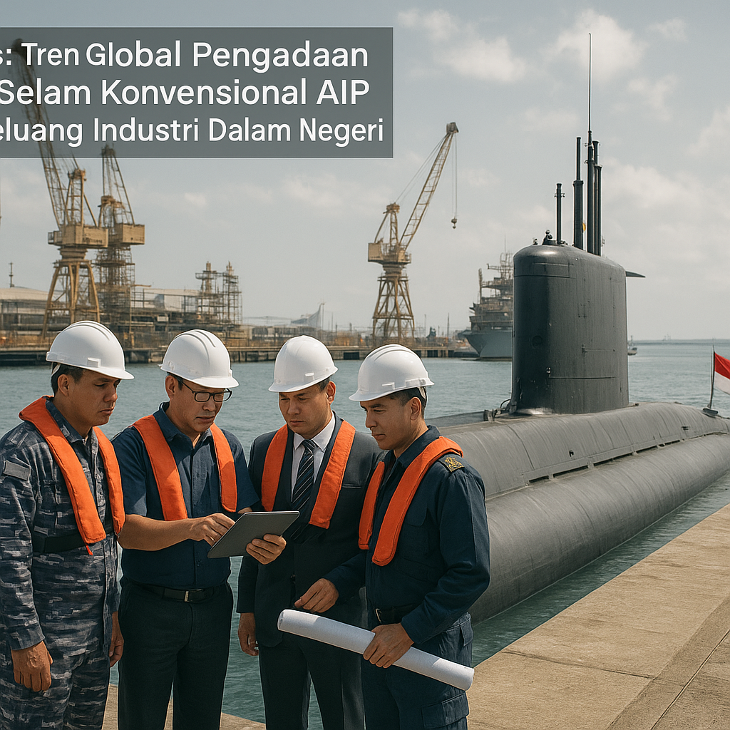 Analisis: Tren Global Pengadaan Kapal Selam Konvensional AIP dan Peluang Industri Dalam Negeri