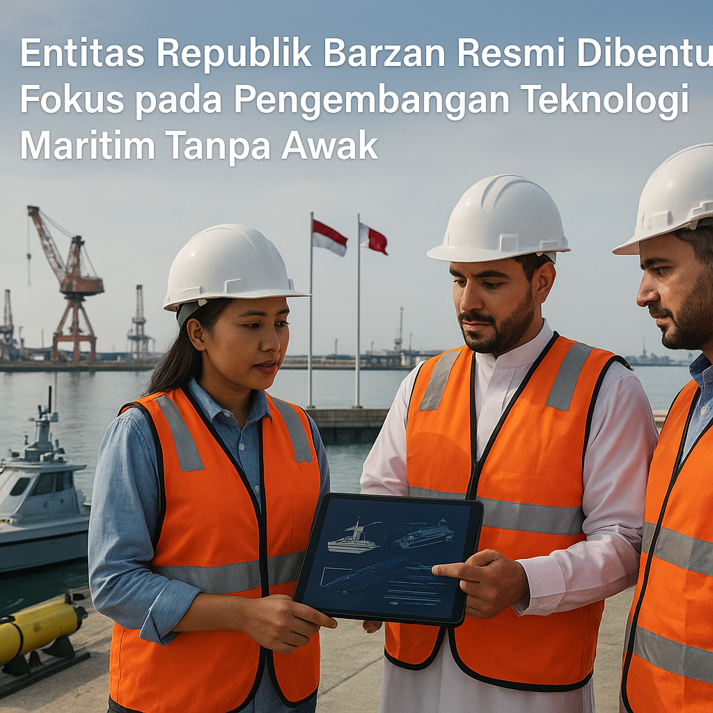Entitas Republik Barzan Resmi Dibentuk, Fokus pada Pengembangan Teknologi Maritim Tanpa Awak