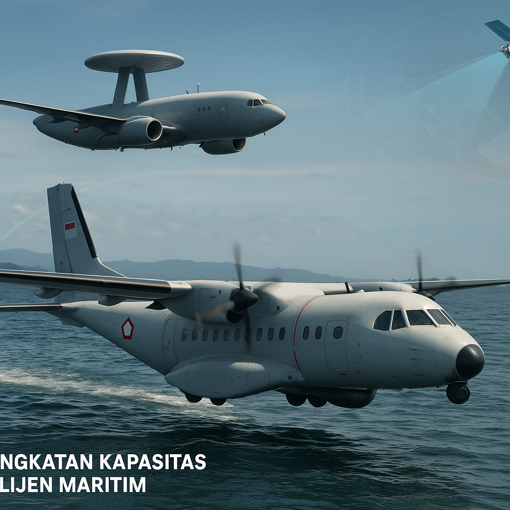 Peningkatan Kapasitas Intelijen Maritim: Indonesia Perkuat Armada Pesawat Patroli Maritim dengan AEW&C dan Satelit