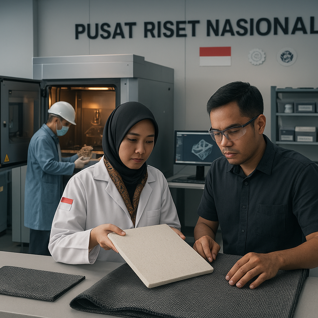 Pusat Riset Nasional Fokus pada Pengembangan Material Canggih untuk Industri Pertahanan: Komposit hingga Logam Additive Manufacturing