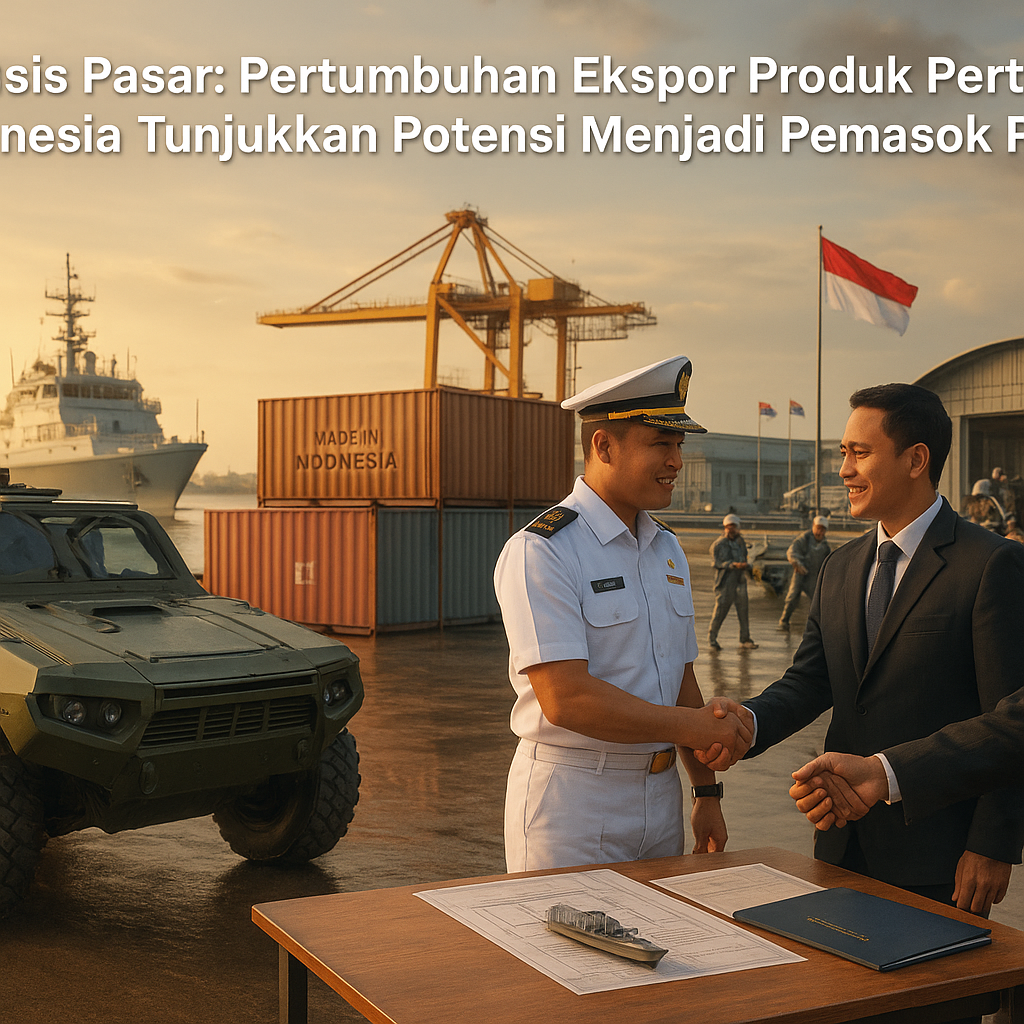 Analisis Pasar: Pertumbuhan Ekspor Produk Pertahanan Indonesia Tunjukkan Potensi Menjadi Pemasok Regional