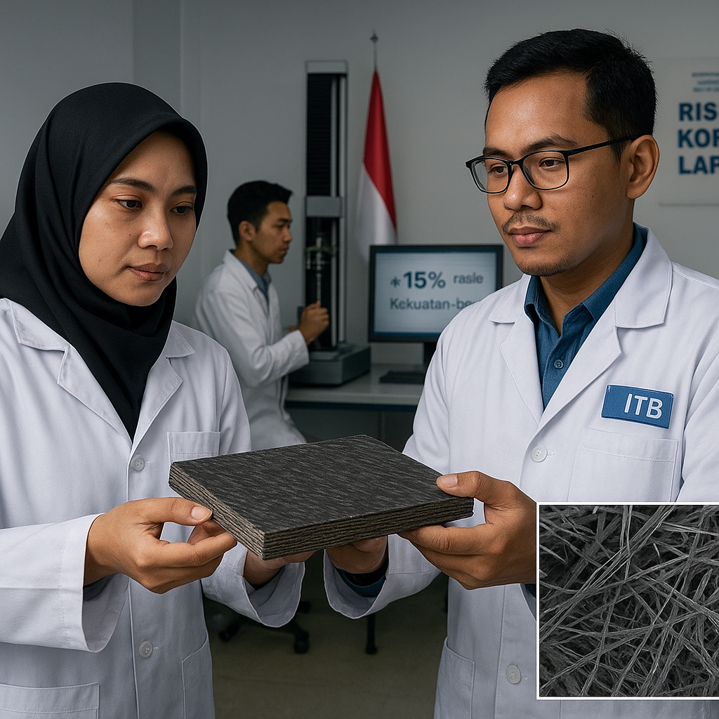 LAPAN dan ITB Kembangkan Material Komposit Generasi Baru untuk Struktur Pesawat N-245 dan R-80