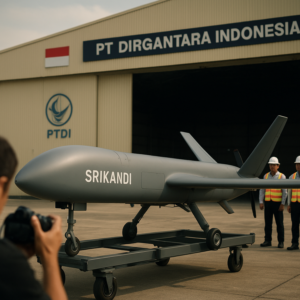 Pengembangan Drone Kamikaze ‘Srikandi’ oleh PTDI Menunjukkan Laju Inovasi Teknologi Pertahanan Udara Mandiri