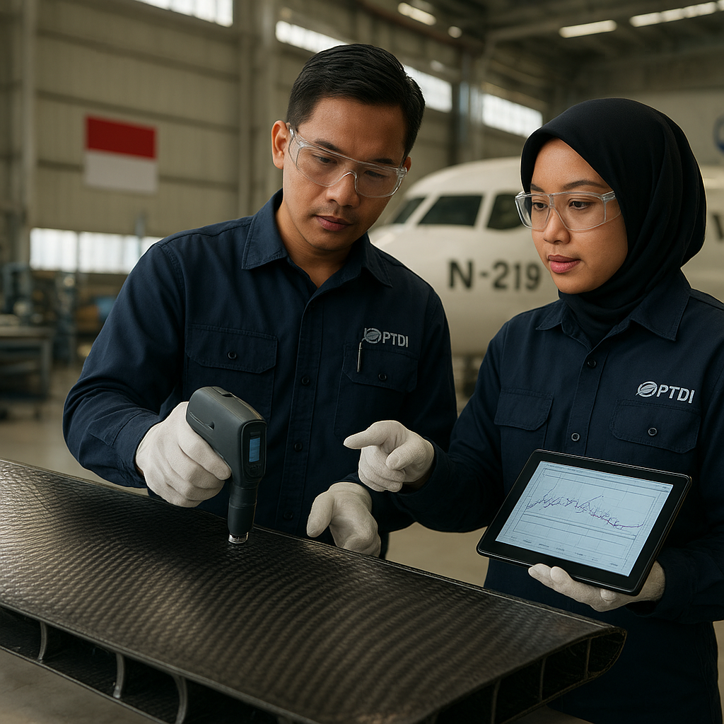 Riset Material Komposit PTDI untuk Sayap Pesawat N-219 dan Masa Depan Pesawat Tempur
