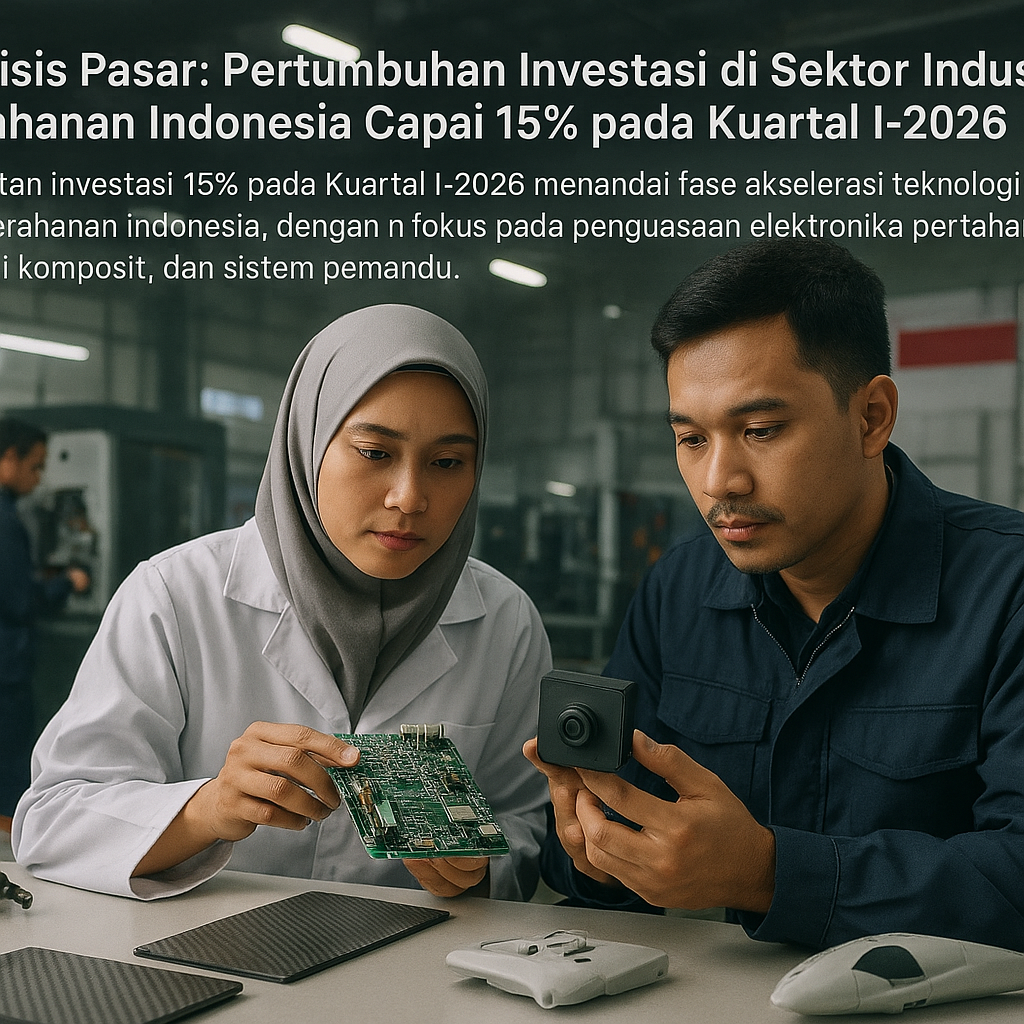 Analisis Pasar: Pertumbuhan Investasi di Sektor Industri Pertahanan Indonesia Capai 15% pada Kuartal I-2026