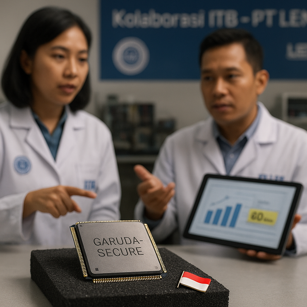 Riset Bersama ITB-PT LEN Kembangkan Chipset Kriptografi Khusus untuk Sistem Komunikasi Militer